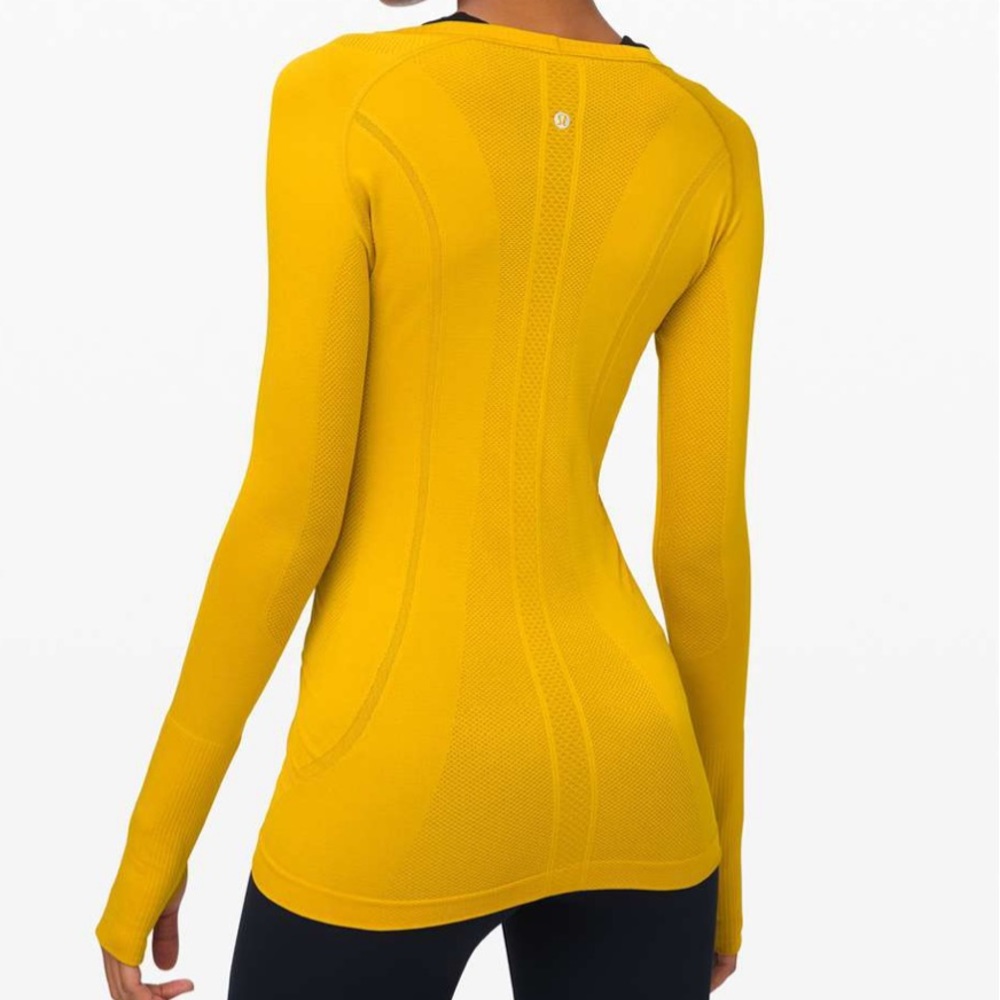 Lululemon Swiftly Tech Honeycomb Colored Long Sleeve Top - Picture 2 of 5